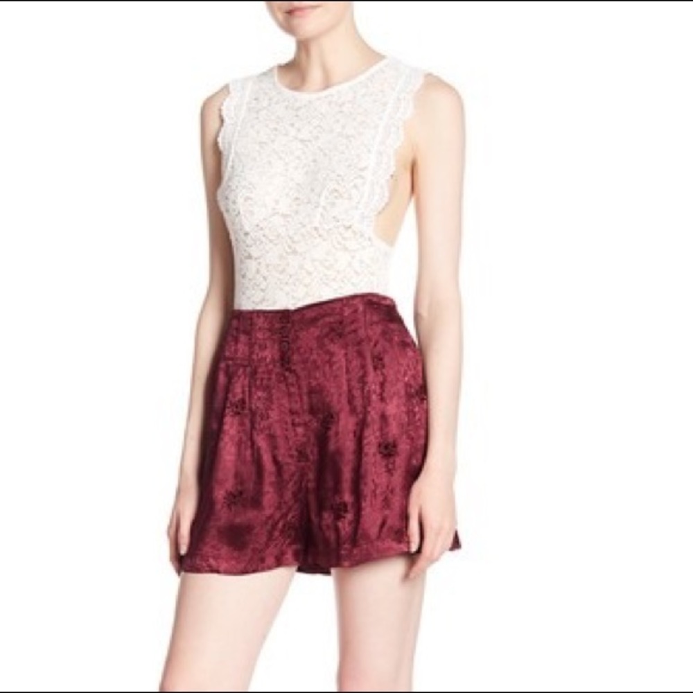 NWT Free People Satin Shorts